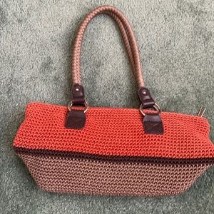 Crochet Purse - zip top - NWOT